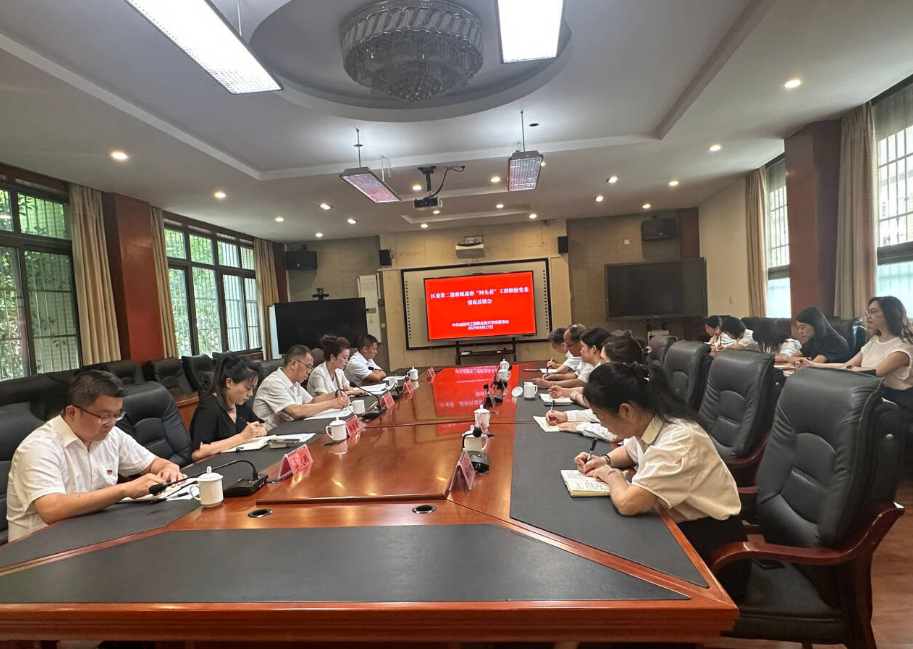 区委第二巡察组 巡察“回头看”工程职校党委情况反馈会议